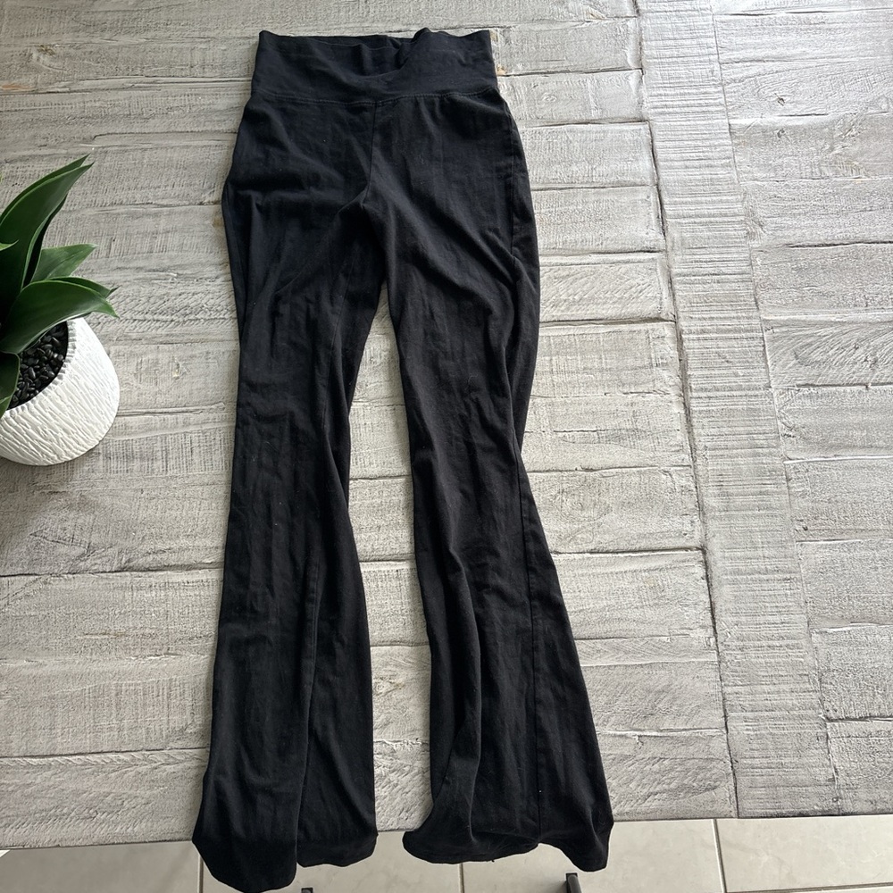 H&M Black Flare Trousers